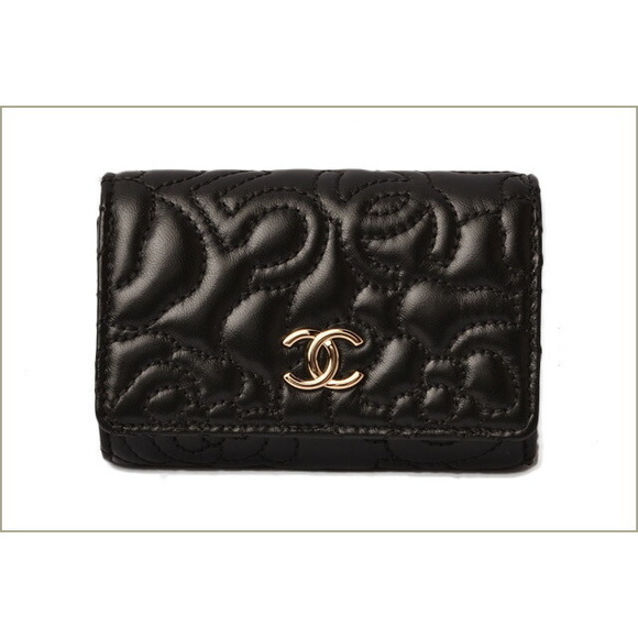 Chanel Black Case Camellia Key - Picture 1 of 6